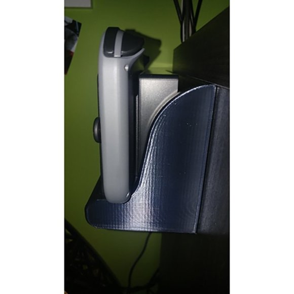Nintendo Switch Wall Mount Thick Durable Rigid Plastic Snug Console Fit Shelf - Picture 3 of 9